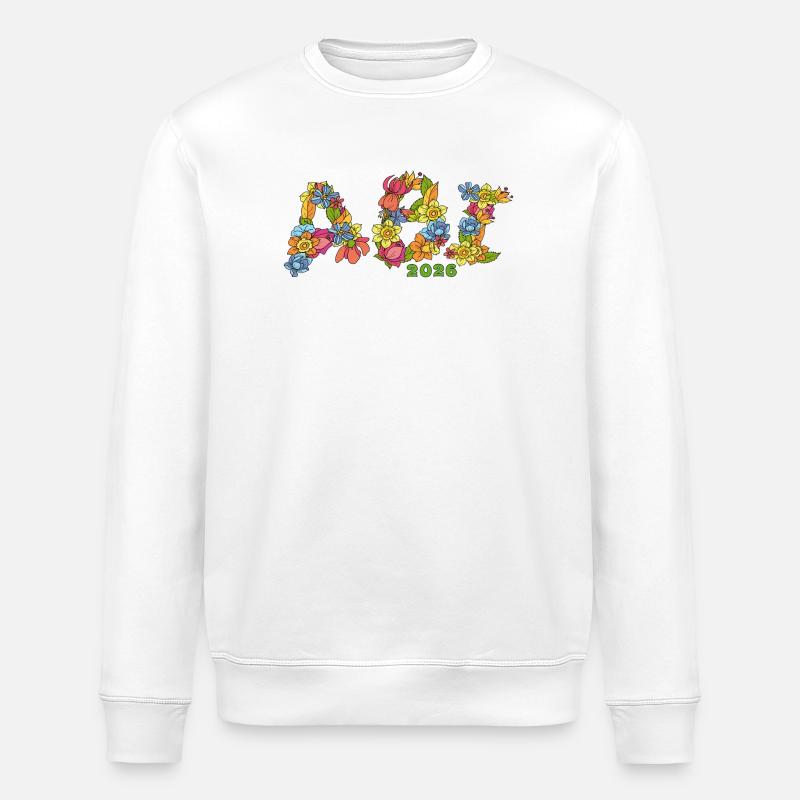 Abitur 2026 - Sweat bio ROLLER Stanley/Stella Unisexe - blanc