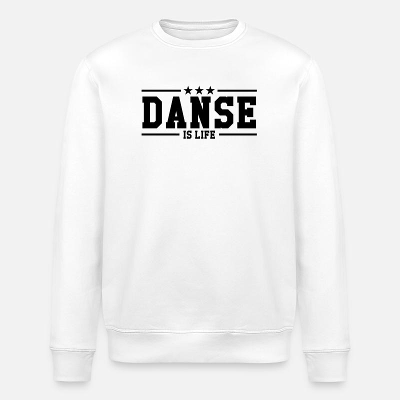 Danse is life ! - Sweat bio ROLLER Stanley/Stella Unisexe - blanc