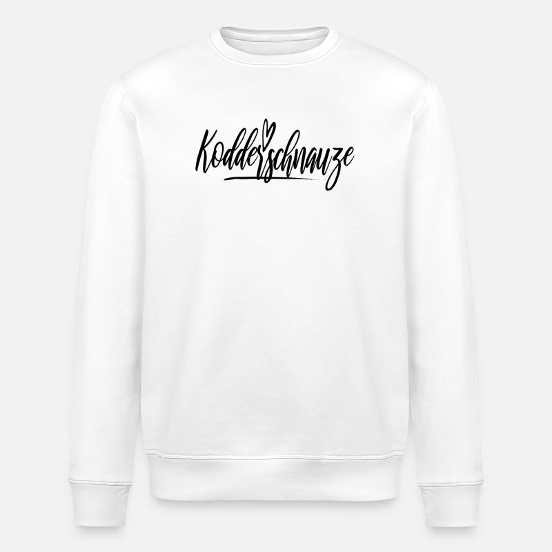 Berliner Kodderschnauze - Stanley/Stella Unisex Bio-Sweatshirt ROLLER - Weiß