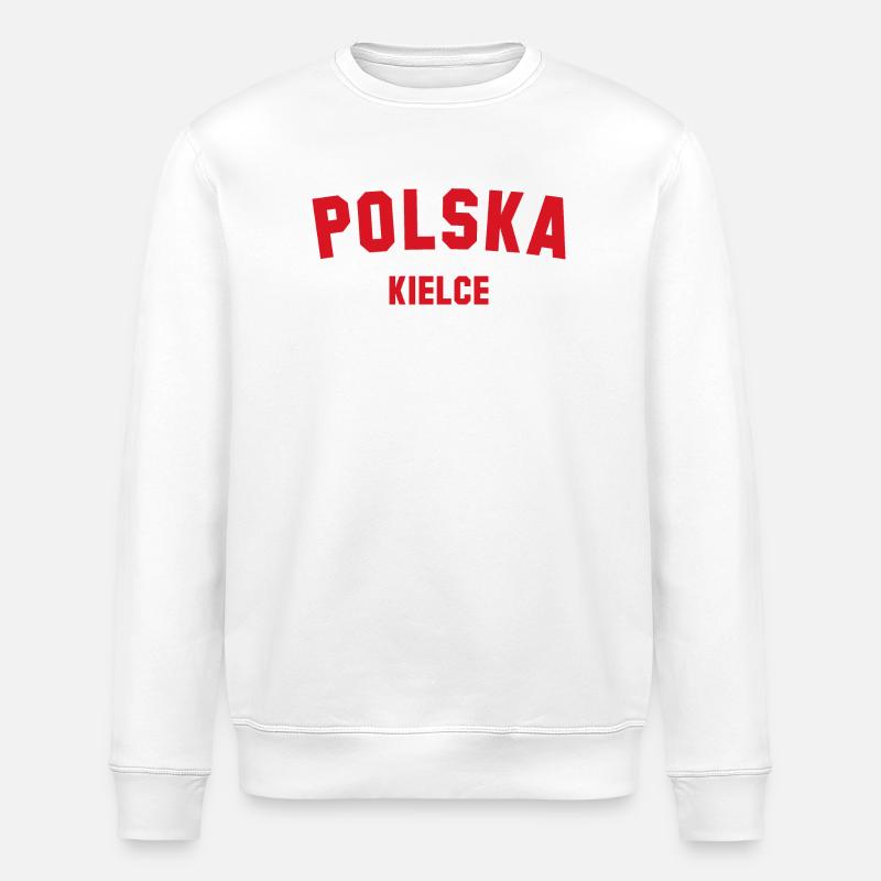 KIELCE Polska Polen - Stanley/Stella Unisex Bio-Sweatshirt ROLLER - Weiß
