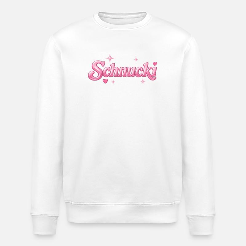 schnucki / Y2K-Design - Stanley/Stella Unisex Bio-Sweatshirt ROLLER - Weiß