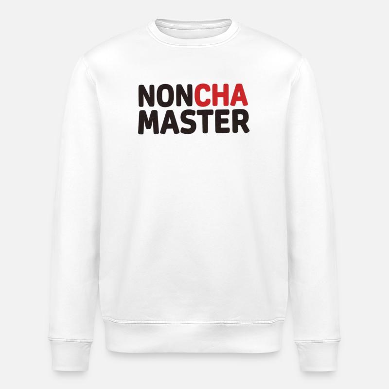 Noncha Master - Stanley/Stella ROLLER Unisex Organic Sweatshirt - white