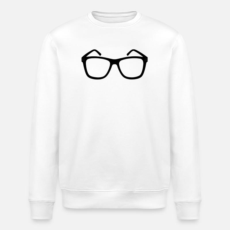 Brille - Stanley/Stella Unisex Bio-Sweatshirt ROLLER - Weiß