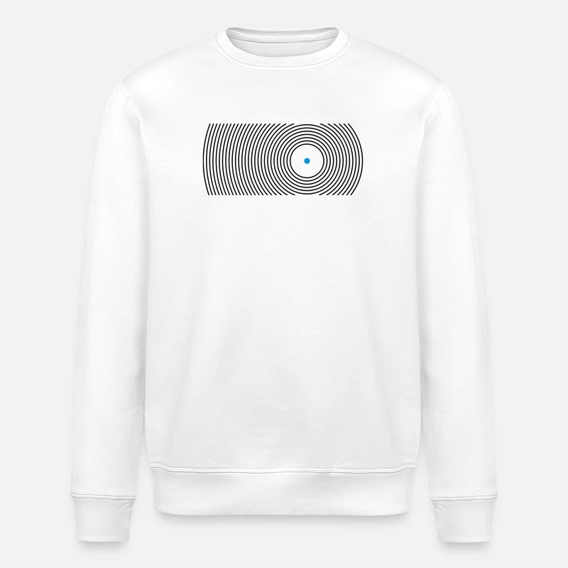 round - Stanley/Stella ROLLER Unisex Organic Sweatshirt - white