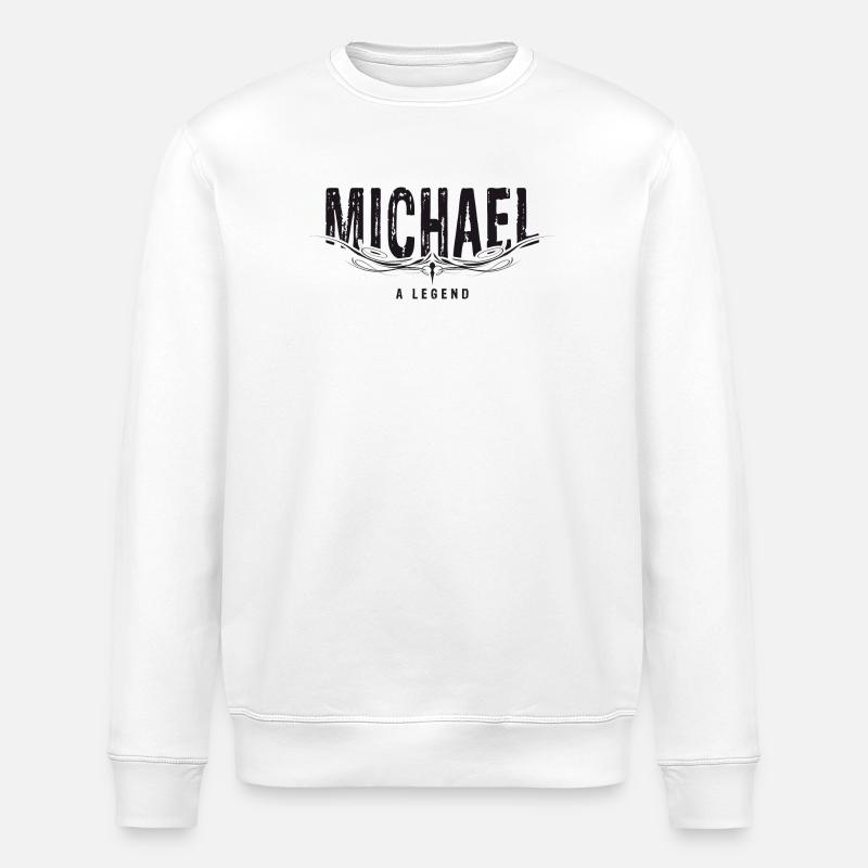 MICHAEL A LEGEND - Stanley/Stella Unisex Bio-Sweatshirt ROLLER - Weiß