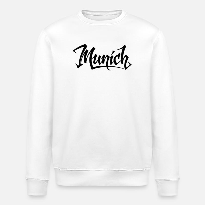 Conception de mandala de méditation consciente - Sweat bio ROLLER Stanley/Stella Unisexe - blanc