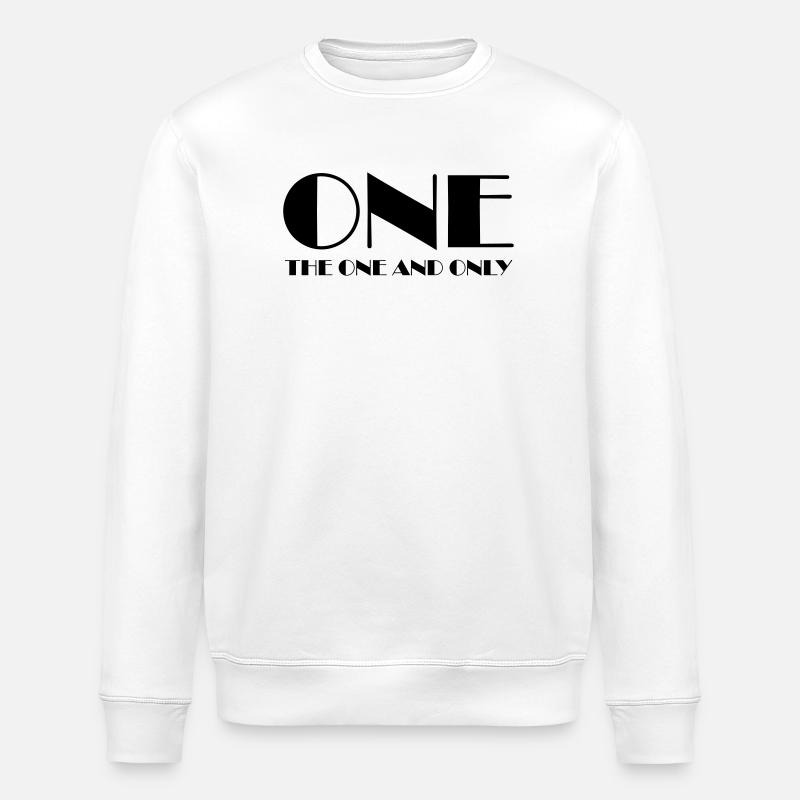 ONE - Stanley/Stella Unisex Bio-Sweatshirt ROLLER - Weiß