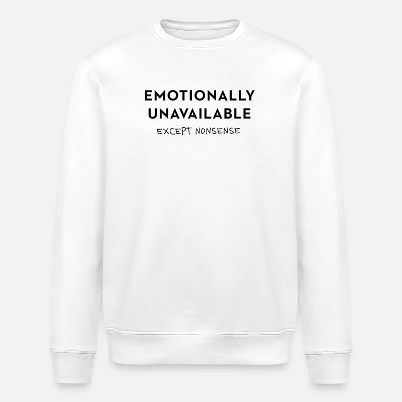 Exception : Faute de frappe absurde - Sweat bio ROLLER Stanley/Stella Unisexe - blanc