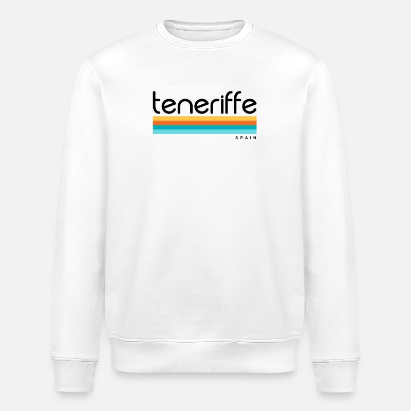 Tenerife - Espagne - Tenerife - Espagne - Espagne - Sweat bio ROLLER Stanley/Stella Unisexe - blanc