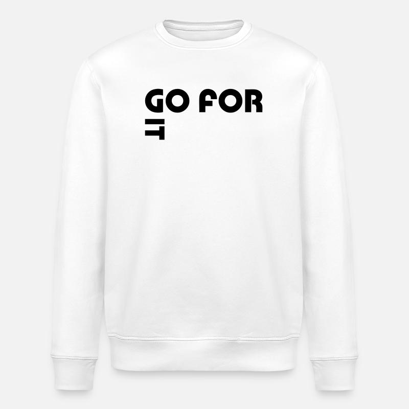 Go for it - Stanley/Stella Unisex Bio-Sweatshirt ROLLER - Weiß