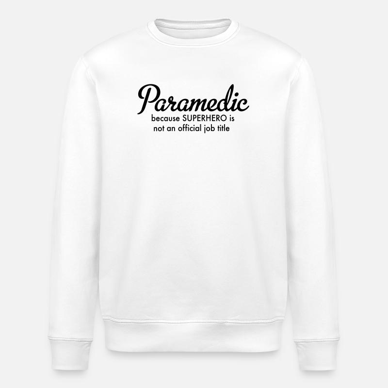 Sanitäter - Stanley/Stella Unisex Bio-Sweatshirt ROLLER - Weiß