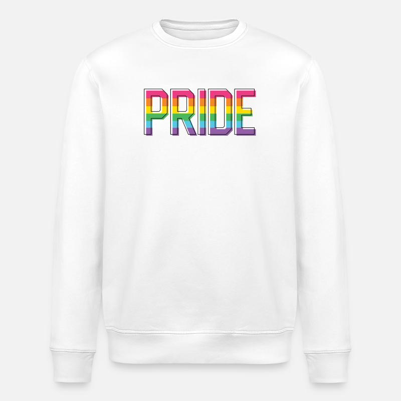 Pride Month LGBT - Pride! - Stanley/Stella Unisex Bio-Sweatshirt ROLLER - Weiß