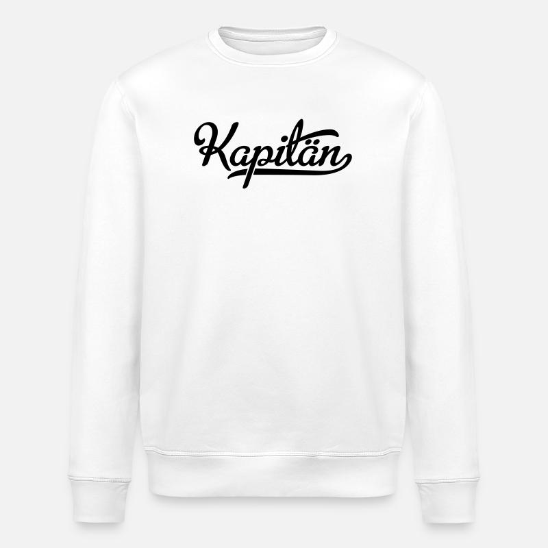Kapitän - Stanley/Stella Unisex Bio-Sweatshirt ROLLER - Weiß