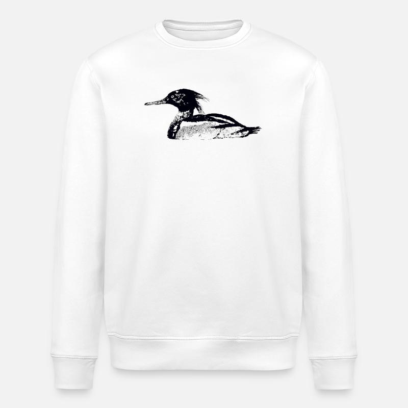 SÄGER - Stanley/Stella Unisex Bio-Sweatshirt ROLLER - Weiß