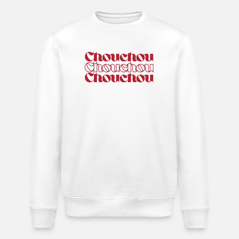 Chouchou chouchou - Sweat bio ROLLER Stanley/Stella Unisexe - blanc