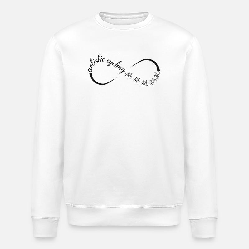 Kunstrad, Kunstradfahren, Hallenradsport - Stanley/Stella Unisex Bio-Sweatshirt ROLLER - Weiß