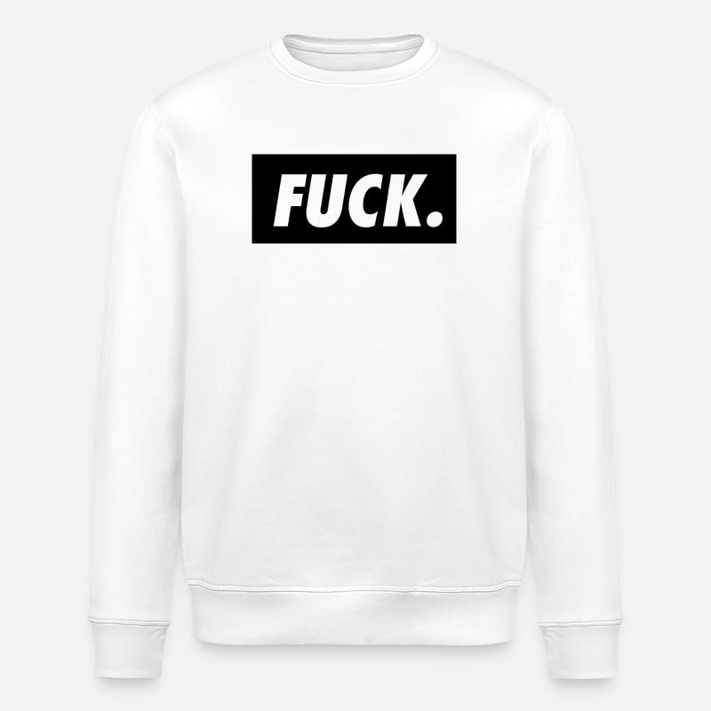 Baiser. Transparent. - Sweat bio ROLLER Stanley/Stella Unisexe - blanc