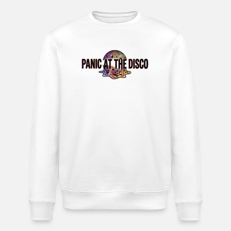 panic-at-the-disco - Stanley/Stella ROLLER Unisex Organic Sweatshirt - white