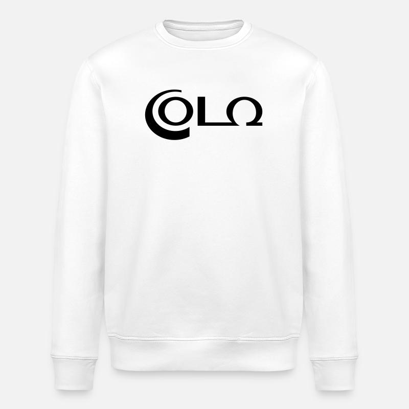 Cola - vector graphic - Stanley/Stella ROLLER Unisex Organic Sweatshirt - white