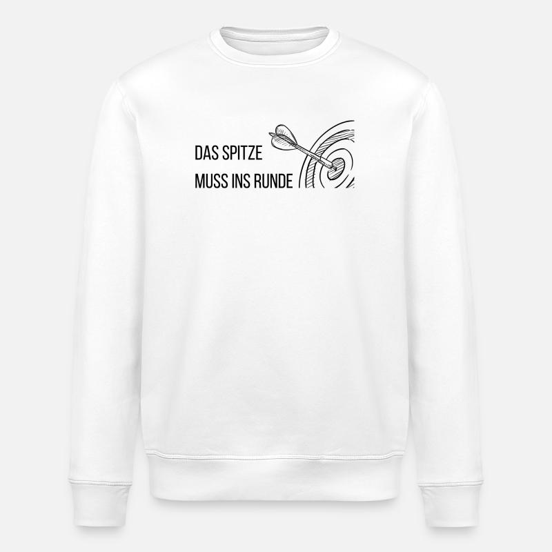 Darts - Stanley/Stella Unisex Bio-Sweatshirt ROLLER - Weiß