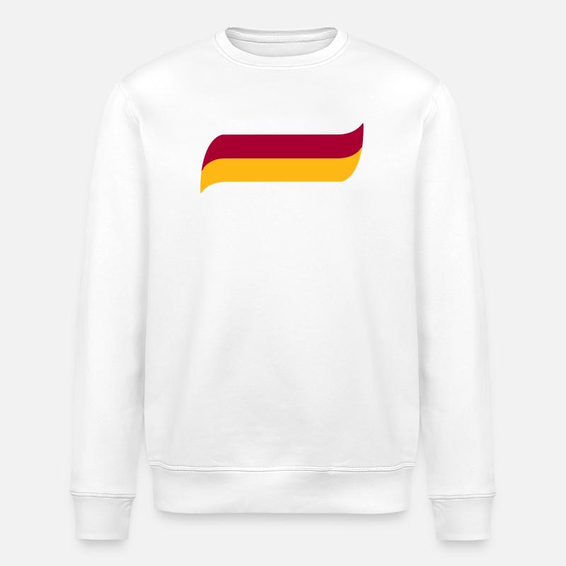 Sari Kirmizi - Stanley/Stella Unisex Bio-Sweatshirt ROLLER - Weiß