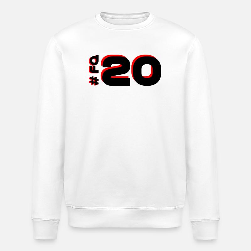 FQ20 2025 pays-bas - Sweat bio ROLLER Stanley/Stella Unisexe - blanc