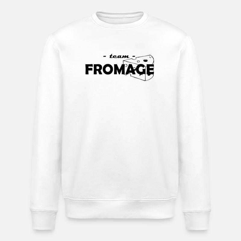 team fromage - Sweat bio ROLLER Stanley/Stella Unisexe - blanc