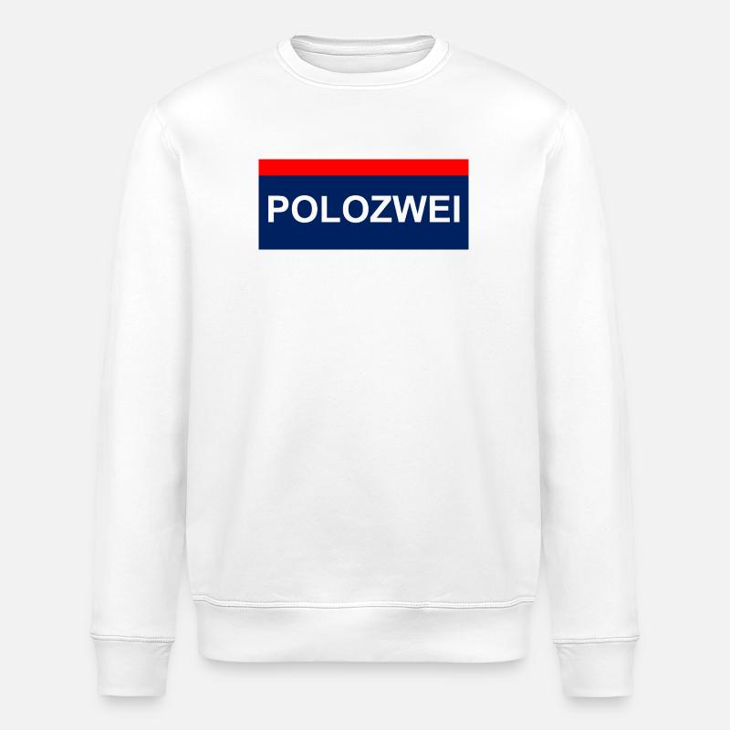 PoloZwei auto wagen Oldtimer oida - Stanley/Stella Unisex Bio-Sweatshirt ROLLER - Weiß