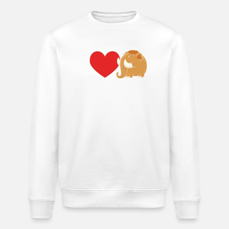 Mammut - Stanley/Stella økologisk unisex-sweatshirt ROLLER - hvid