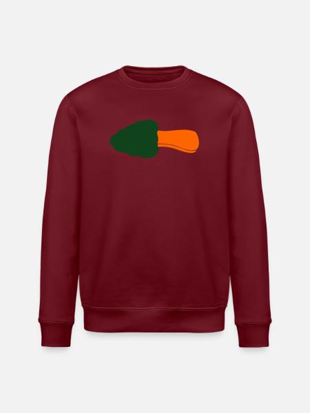 Frischer Steinpilz Wald Natur - Stanley/Stella Unisex Bio-Sweatshirt ROLLER - Weiß