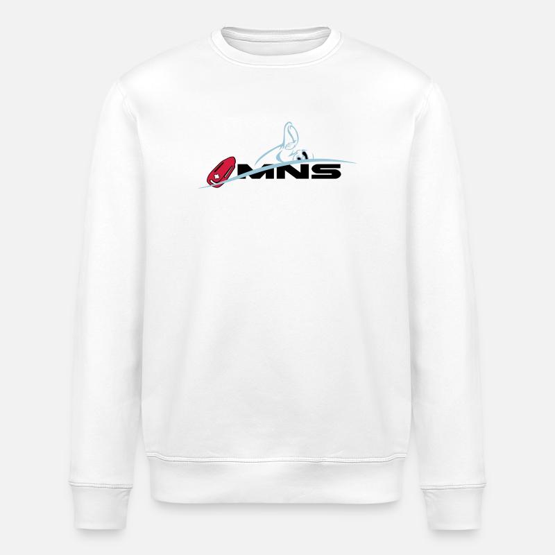 MNS maître-nageur sauveteur - Sweat bio ROLLER Stanley/Stella Unisexe - blanc