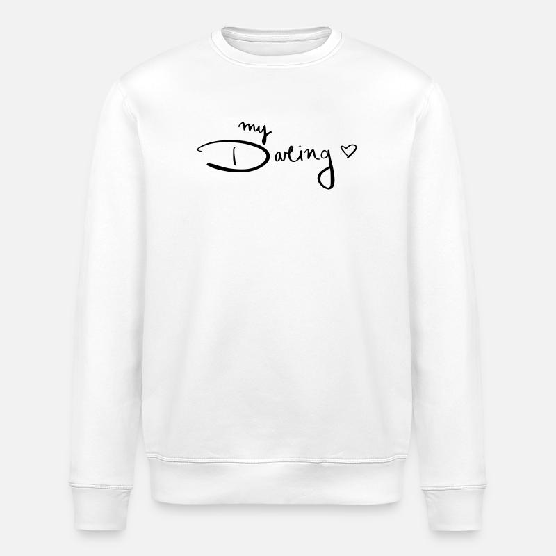 My Darling - Stanley/Stella Unisex Bio-Sweatshirt ROLLER - Weiß