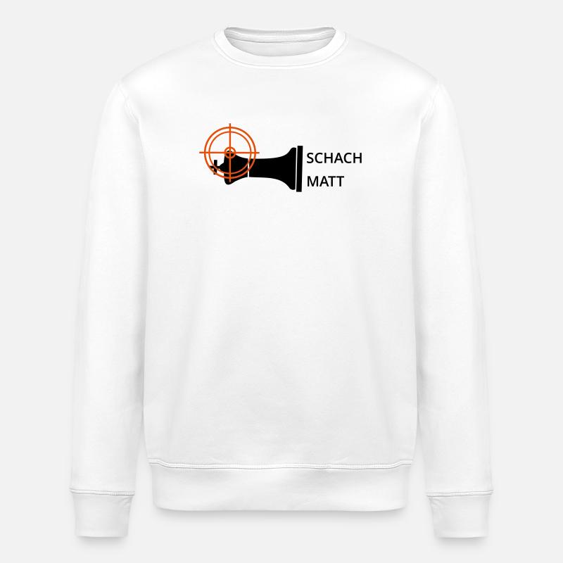 Schachmatt - Stanley/Stella Unisex Bio-Sweatshirt ROLLER - Weiß