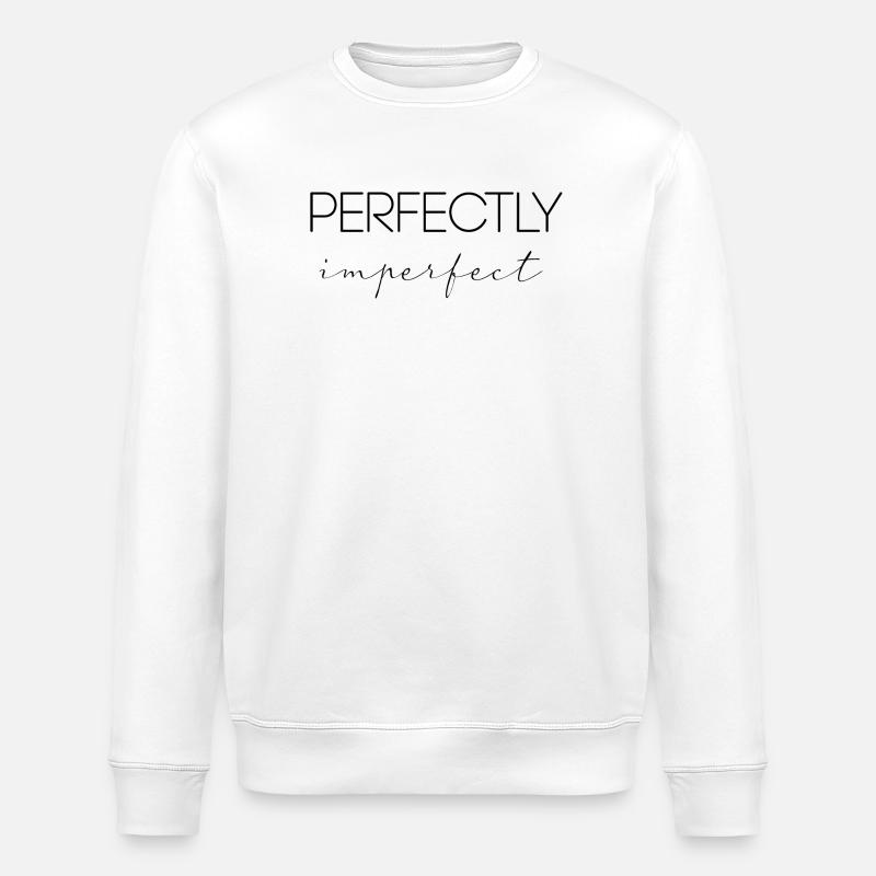 Perfekt unvollkommen - Stanley/Stella Unisex Bio-Sweatshirt ROLLER - Weiß
