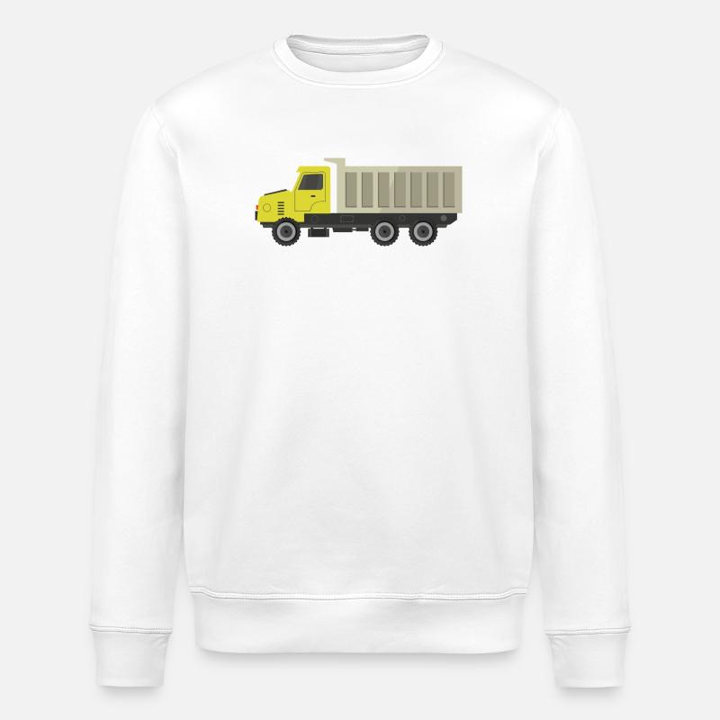 Camion - Sweat bio ROLLER Stanley/Stella Unisexe - blanc