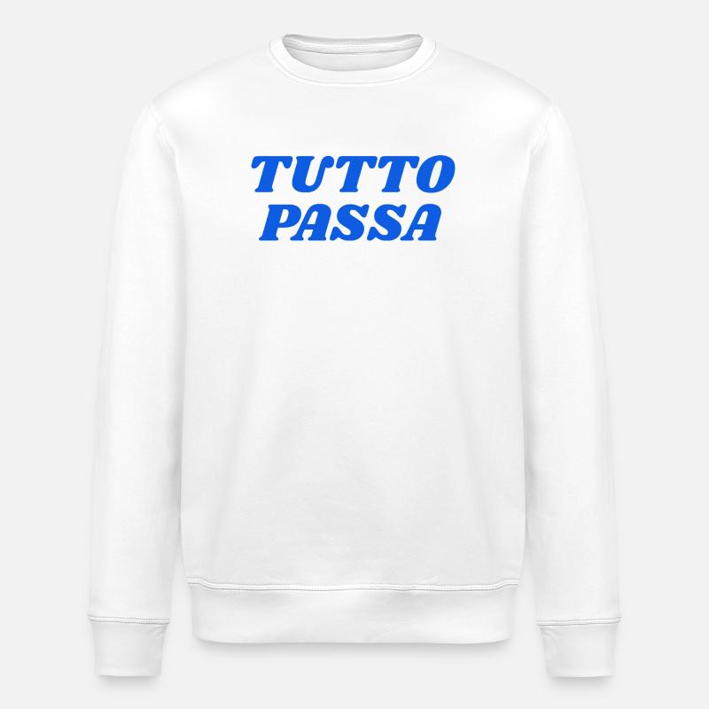 tutto passa - Sweat bio ROLLER Stanley/Stella Unisexe - blanc