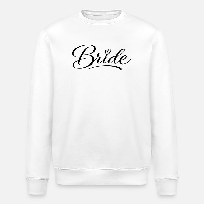 Mariée - Sweat bio ROLLER Stanley/Stella Unisexe - blanc