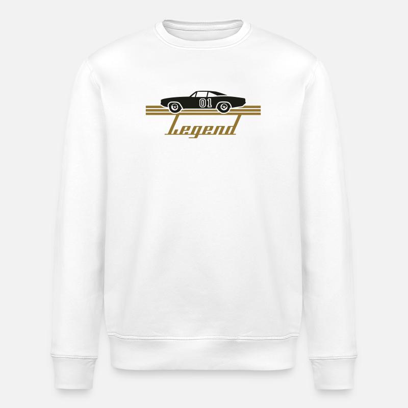 Legend - Stanley/Stella Unisex Bio-Sweatshirt ROLLER - Weiß