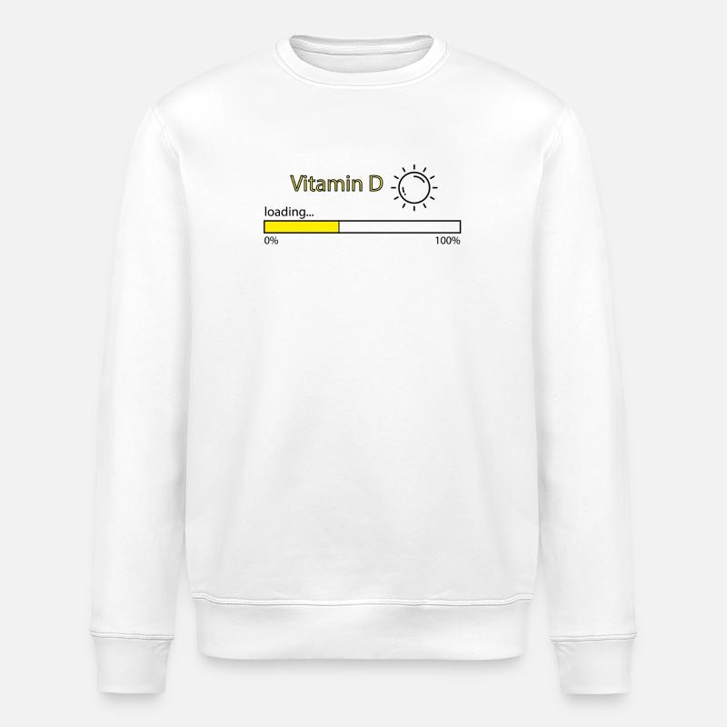 Amour d’été - Sweat bio ROLLER Stanley/Stella Unisexe - blanc