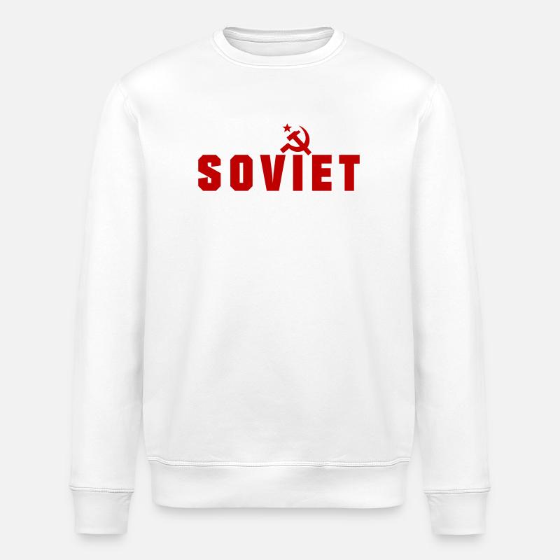 Soviet - Russland - Stanley/Stella Unisex Bio-Sweatshirt ROLLER - Weiß