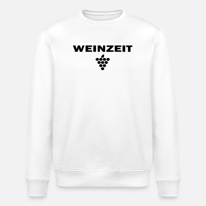 Weinzeit - Stanley/Stella Unisex Bio-Sweatshirt ROLLER - Weiß