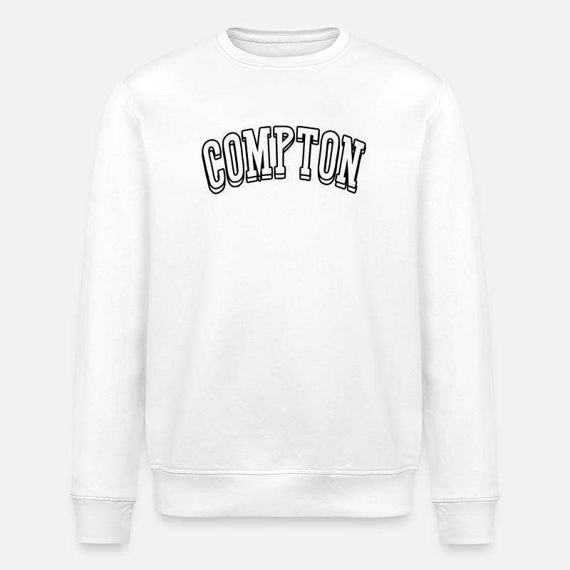 Chemise Compton - Sweat bio ROLLER Stanley/Stella Unisexe - blanc