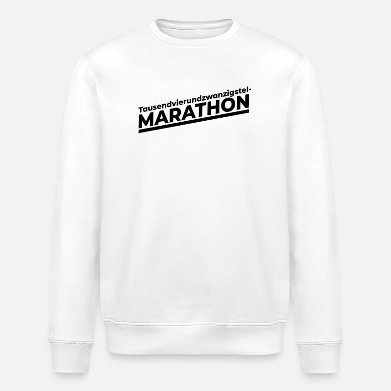 marathon - Stanley/Stella ROLLER Unisex Organic Sweatshirt - white