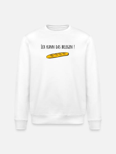 Baguette - Stanley/Stella Unisex Bio-Sweatshirt ROLLER - Weiß