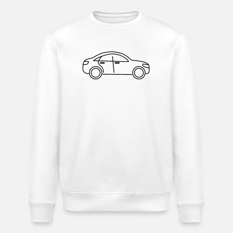 Conception de voiture - Sweat bio ROLLER Stanley/Stella Unisexe - blanc