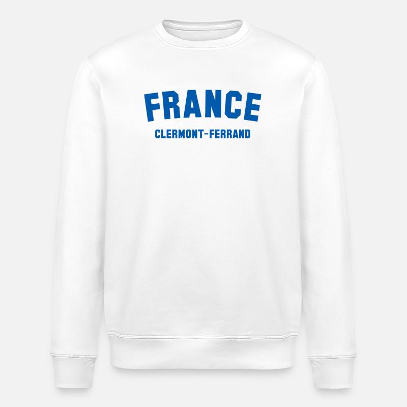 Clermont, Ferrand, France, Frankreich - Sweat bio ROLLER Stanley/Stella Unisexe - blanc