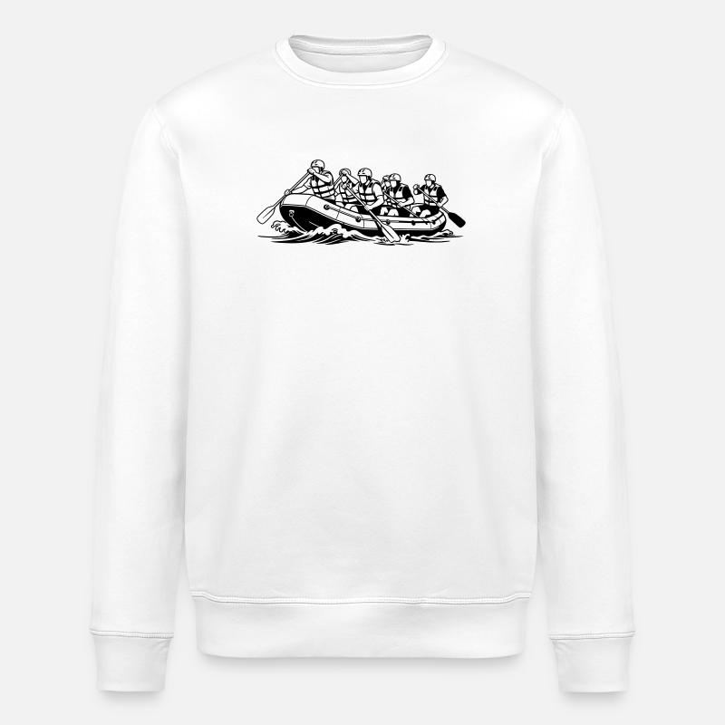 rafting - Sweat bio ROLLER Stanley/Stella Unisexe - blanc