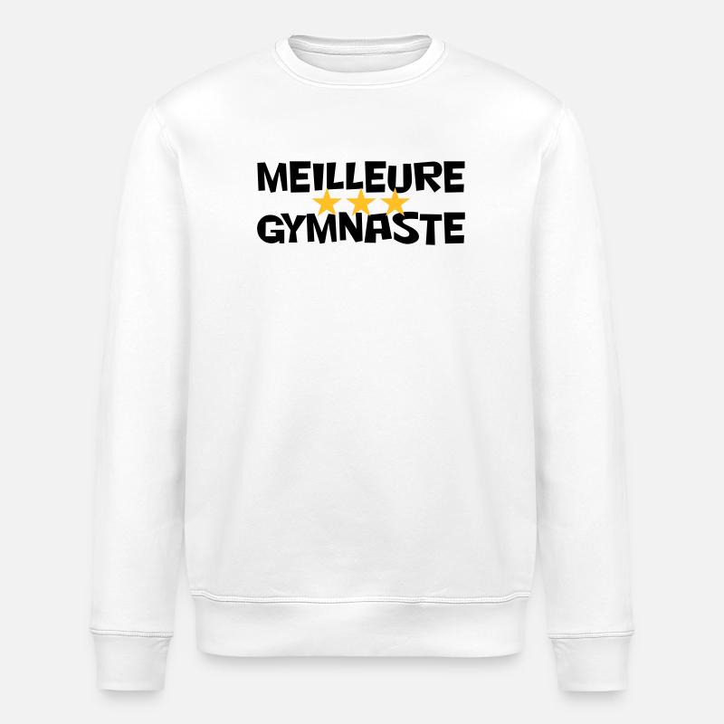 Beste Turnerin - Stanley/Stella Unisex Bio-Sweatshirt ROLLER - Weiß