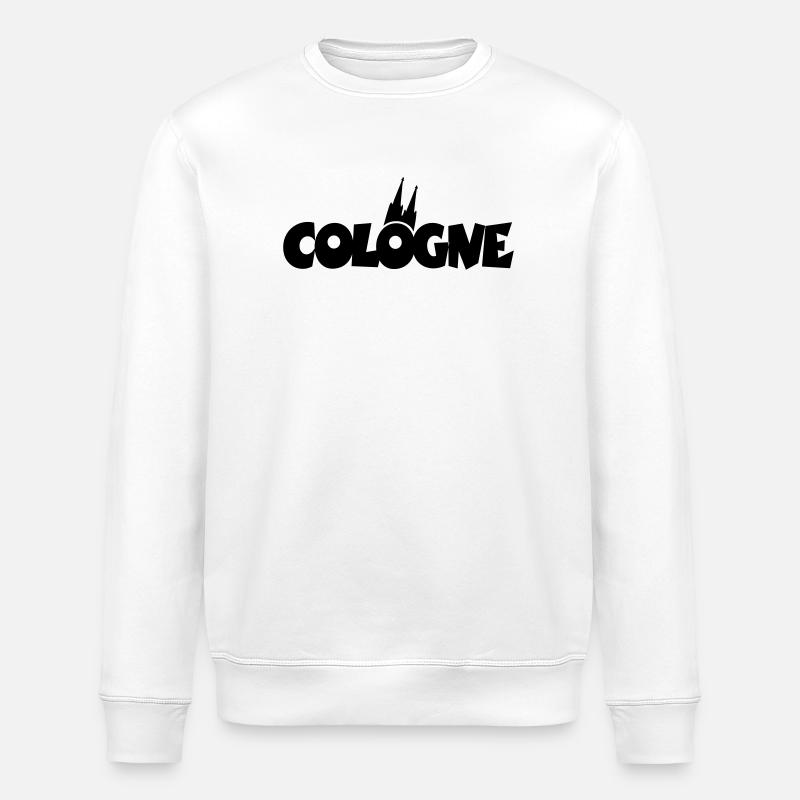 Cologne Cathédrale de Cologne Cologne - Sweat bio ROLLER Stanley/Stella Unisexe - blanc