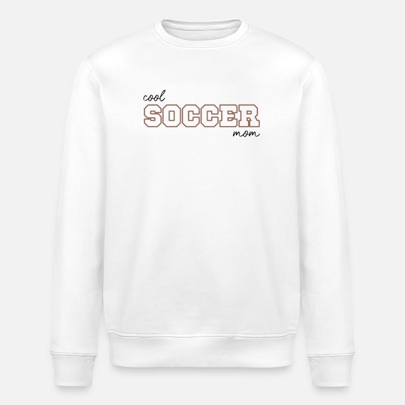 Maman de foot cool - Sweat bio ROLLER Stanley/Stella Unisexe - blanc